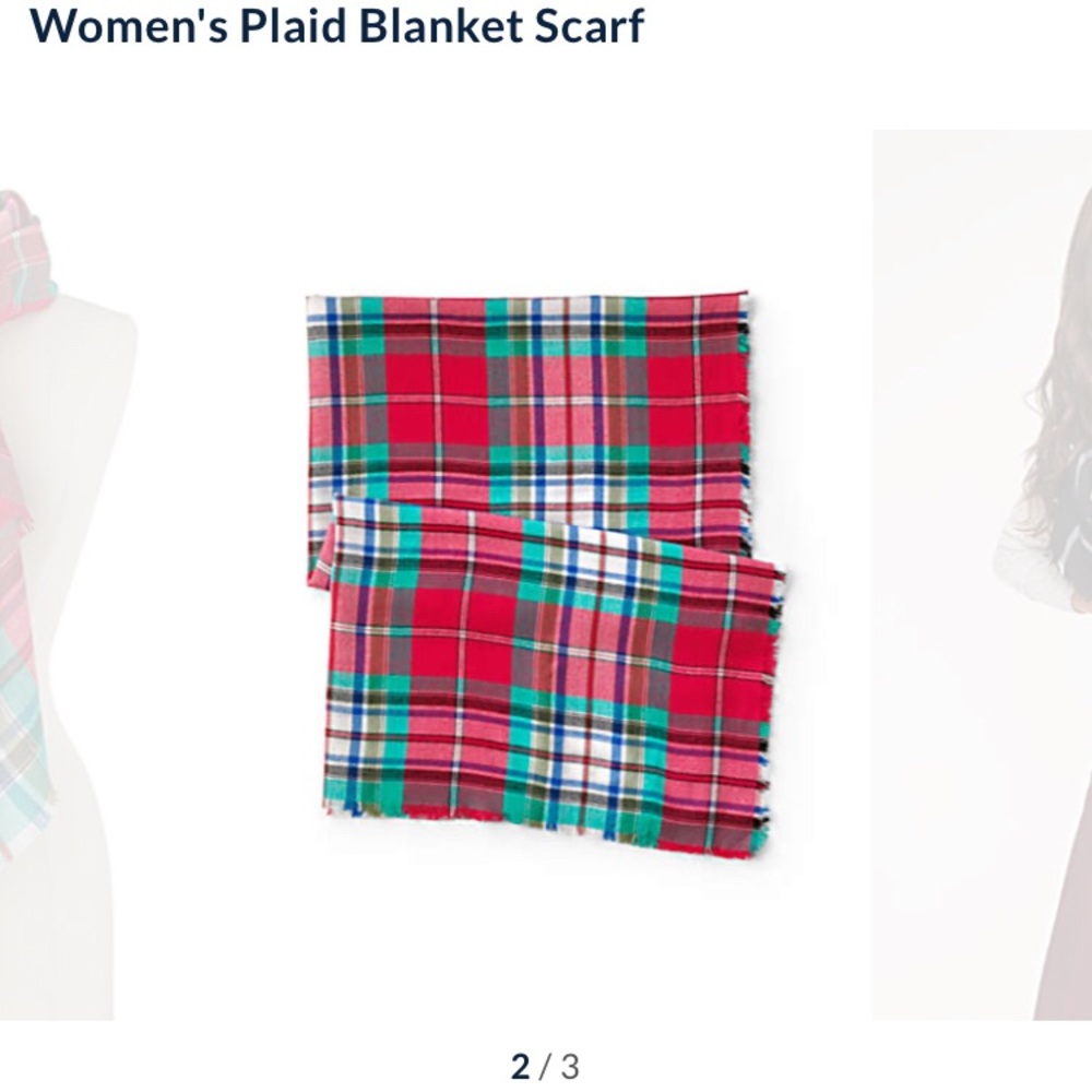 NWT Lands End Blanket Scarf